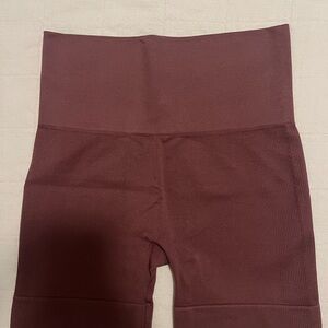 SET Active High-Waist Bike Shorts Dark Rose Pink
